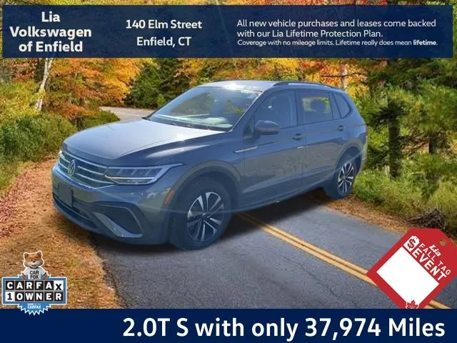 Gray 2023 Volkswagen Tiguan 2.0T S for sale in Enfield, CT
