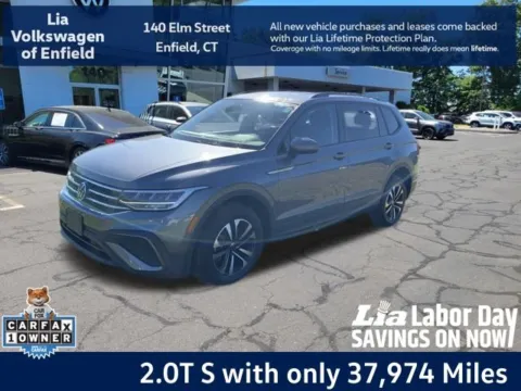 Gray 2023 Volkswagen Tiguan 2.0T S for sale in Enfield, CT