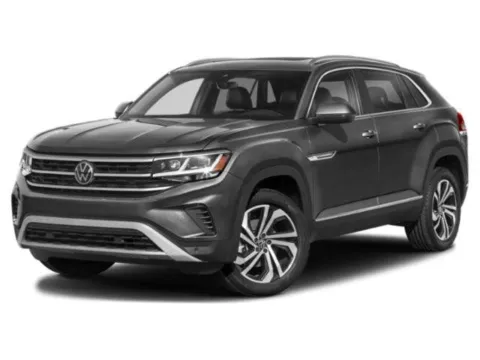 Blue 2023 Volkswagen Atlas Cross Sport 3.6L V6 SEL for sale in Enfield, CT