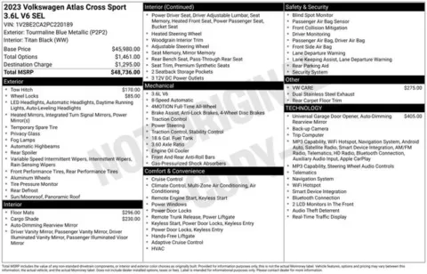More photos of 2023 Volkswagen Atlas Cross Sport 3.6L V6 SEL at Lia Volkswagen, CT