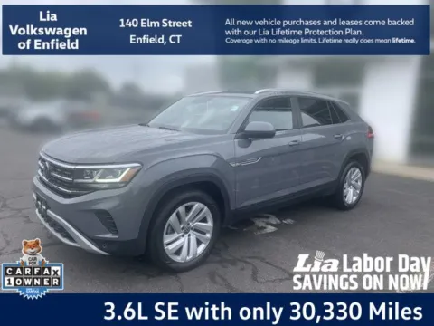 Gray 2023 Volkswagen Atlas Cross Sport 3.6L V6 SE w/Technology for sale in Enfield, CT