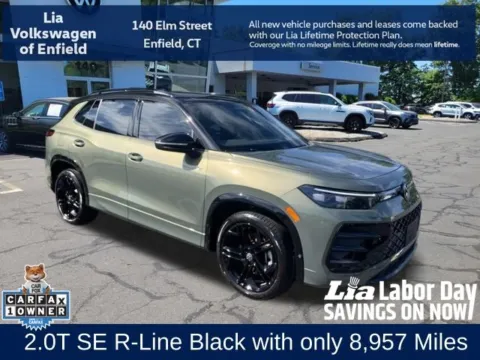 Black 2025 Volkswagen Tiguan 2.0T SE R-Line Black for sale in Enfield, CT
