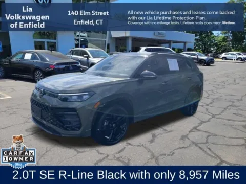 Black 2025 Volkswagen Tiguan 2.0T SE R-Line Black for sale in Enfield, CT