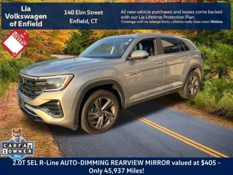 Silver 2024 Volkswagen Atlas Cross Sport 2.0T SEL R-Line for sale in Enfield, CT