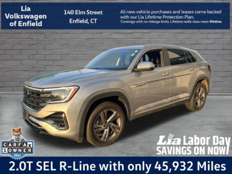 Silver 2024 Volkswagen Atlas Cross Sport 2.0T SEL R-Line for sale in Enfield, CT