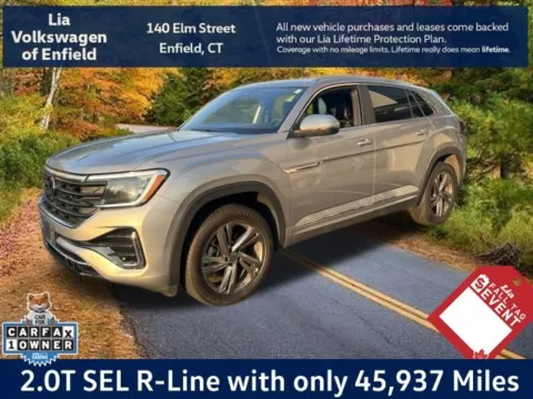 Silver 2024 Volkswagen Atlas Cross Sport 2.0T SEL R-Line for sale in Enfield, CT