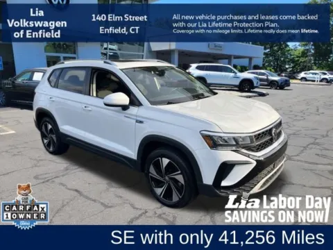 Silver 2024 Volkswagen Taos 1.5T SE for sale in Enfield, CT