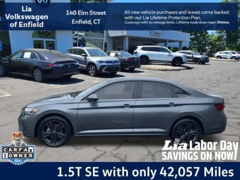 Gray 2024 Volkswagen Jetta 1.5T SE for sale in Enfield, CT