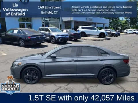 Gray 2024 Volkswagen Jetta 1.5T SE for sale in Enfield, CT