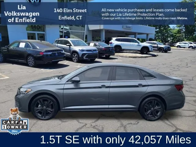 Gray 2024 Volkswagen Jetta 1.5T SE for sale in Enfield, CT
