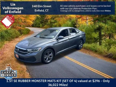 Gray 2023 Volkswagen Jetta 1.5T SE for sale in Enfield, CT