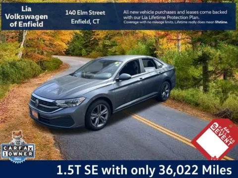 Gray 2023 Volkswagen Jetta 1.5T SE for sale in Enfield, CT