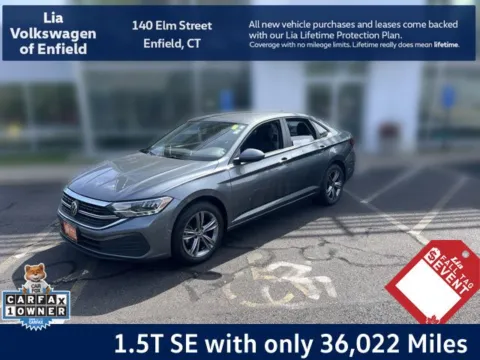 Gray 2023 Volkswagen Jetta 1.5T SE for sale in Enfield, CT