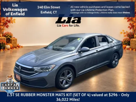 Gray 2023 Volkswagen Jetta 1.5T SE for sale in Enfield, CT