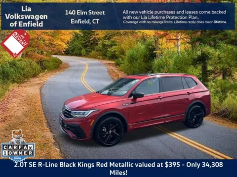 Red 2024 Volkswagen Tiguan 2.0T SE R-Line Black for sale in Enfield, CT