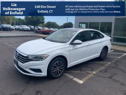 White 2020 Volkswagen Jetta 1.4T SE for sale in Enfield, CT