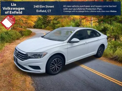 White 2020 Volkswagen Jetta 1.4T SE for sale in Enfield, CT