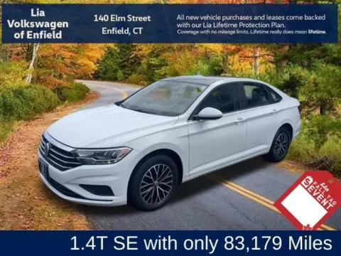 White 2020 Volkswagen Jetta 1.4T SE for sale in Enfield, CT
