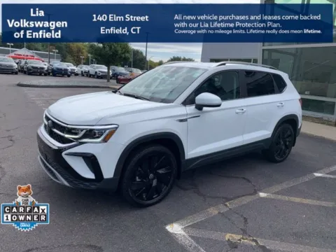 White 2024 Volkswagen Taos 1.5T SEL for sale in Enfield, CT