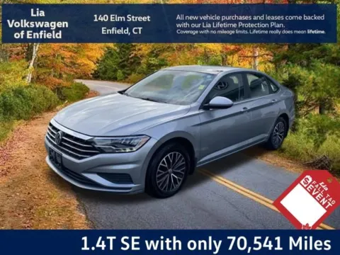 White 2020 Volkswagen Jetta 1.4T SE for sale in Enfield, CT