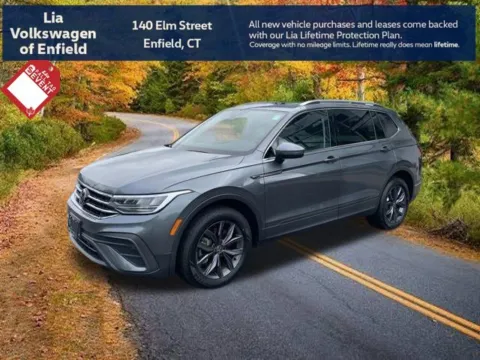 Gray 2022 Volkswagen Tiguan 2.0T SE for sale in Enfield, CT