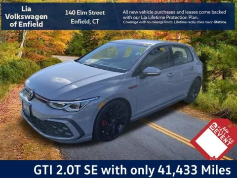 Gray 2023 Volkswagen Golf GTI 2.0T SE for sale in Enfield, CT