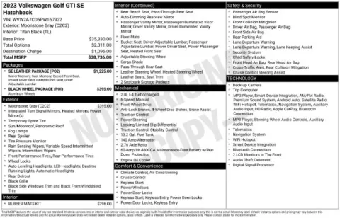 More photos of 2023 Volkswagen Golf GTI 2.0T SE at Lia Volkswagen, CT