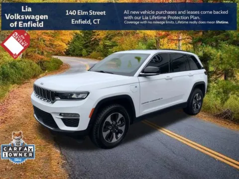 White 2024 Jeep Grand Cherokee 4xe for sale in Enfield, CT