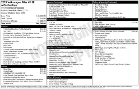 More photos of 2023 Volkswagen Atlas 3.6L V6 SE w/Technology at Lia Volkswagen, CT