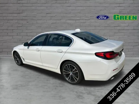Another view of 2023 BMW 5 Series 540i for sale in Greensboro, NC at Green Ford