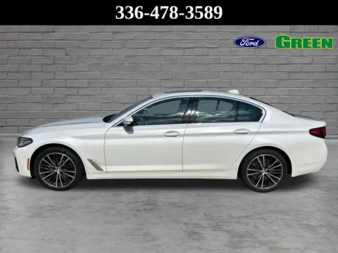Another view of 2023 BMW 5 Series 540i for sale in Greensboro, NC at Green Ford
