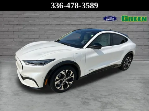 White 2023 Ford Mustang Mach-E Premium for sale in Greensboro, NC