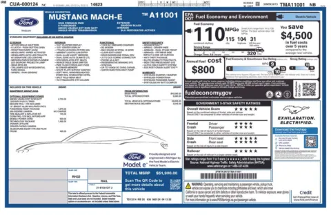 More photos of 2026 Ford Mustang Mach-E Premium at Green Ford, NC