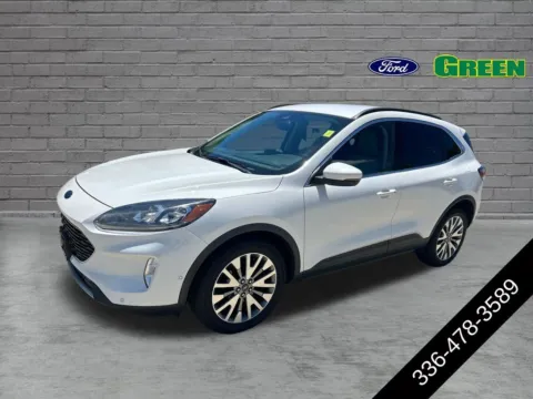 White 2020 Ford Escape Titanium for sale in Greensboro, NC