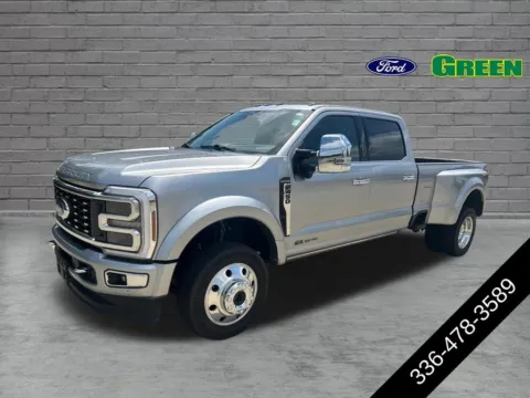 Silver 2024 Ford F-450SD Platinum for sale in Greensboro, NC