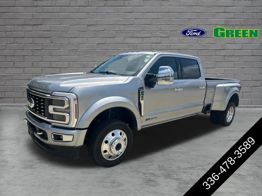 Silver 2024 Ford F-450SD Platinum for sale in Greensboro, NC