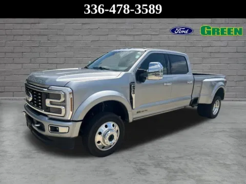 Silver 2024 Ford F-450SD Platinum for sale in Greensboro, NC