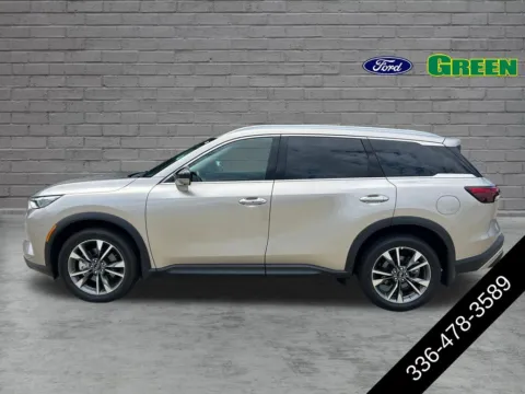 Photos of 2023 INFINITI QX60 LUXE for sale in Greensboro, NC at Green Ford