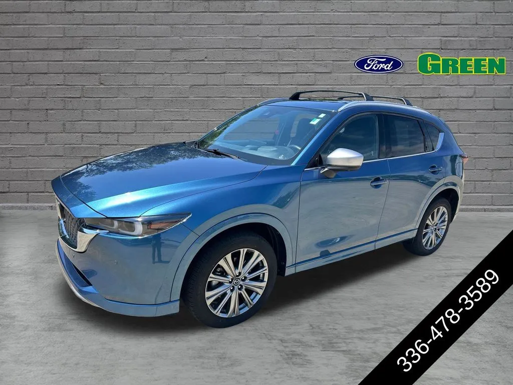 Blue 2024 Mazda CX-5 2.5 Turbo Signature for sale in Greensboro, NC