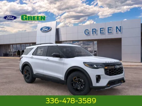 White 2026 Ford Explorer Tremor for sale in Greensboro, NC