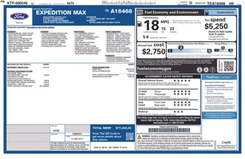 More photos of 2026 Ford Expedition Max Active at Green Ford, NC