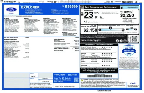 More photos of 2026 Ford Explorer ST-Line at Green Ford, NC