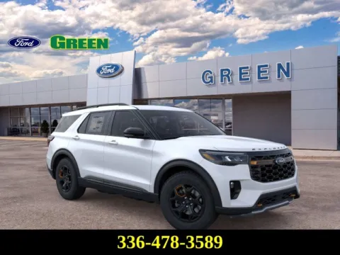 White 2026 Ford Explorer Tremor for sale in Greensboro, NC