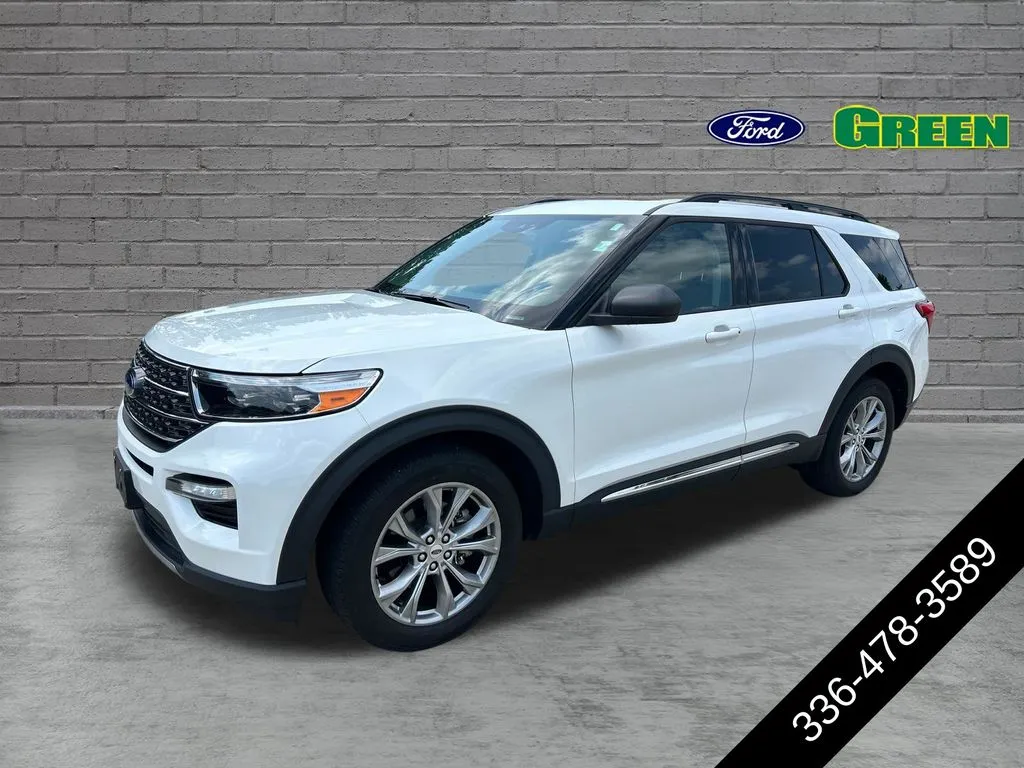 White 2023 Ford Explorer XLT for sale in Greensboro, NC