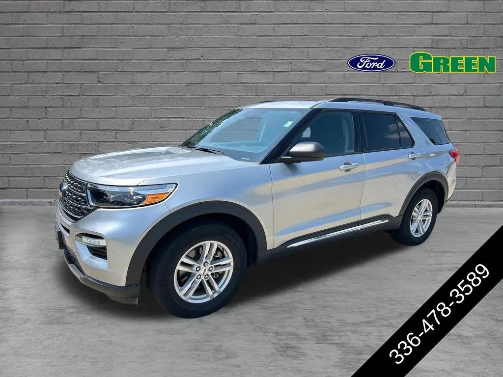 Silver 2022 Ford Explorer XLT for sale in Greensboro, NC
