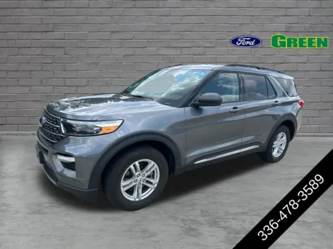Gray 2022 Ford Explorer XLT for sale in Greensboro, NC