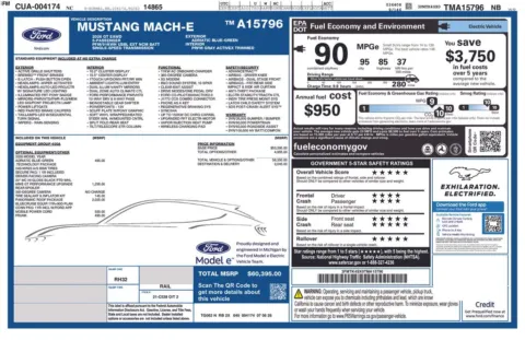 More photos of 2026 Ford Mustang Mach-E GT at Green Ford, NC