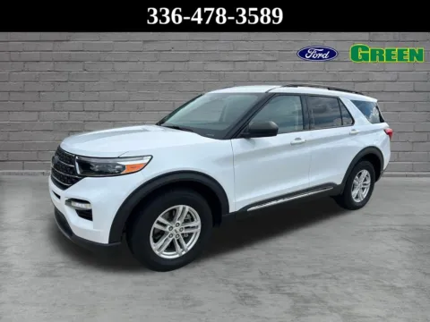 White 2023 Ford Explorer XLT for sale in Greensboro, NC