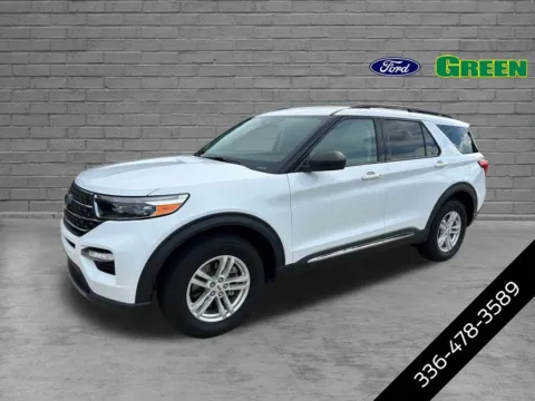 White 2023 Ford Explorer XLT for sale in Greensboro, NC