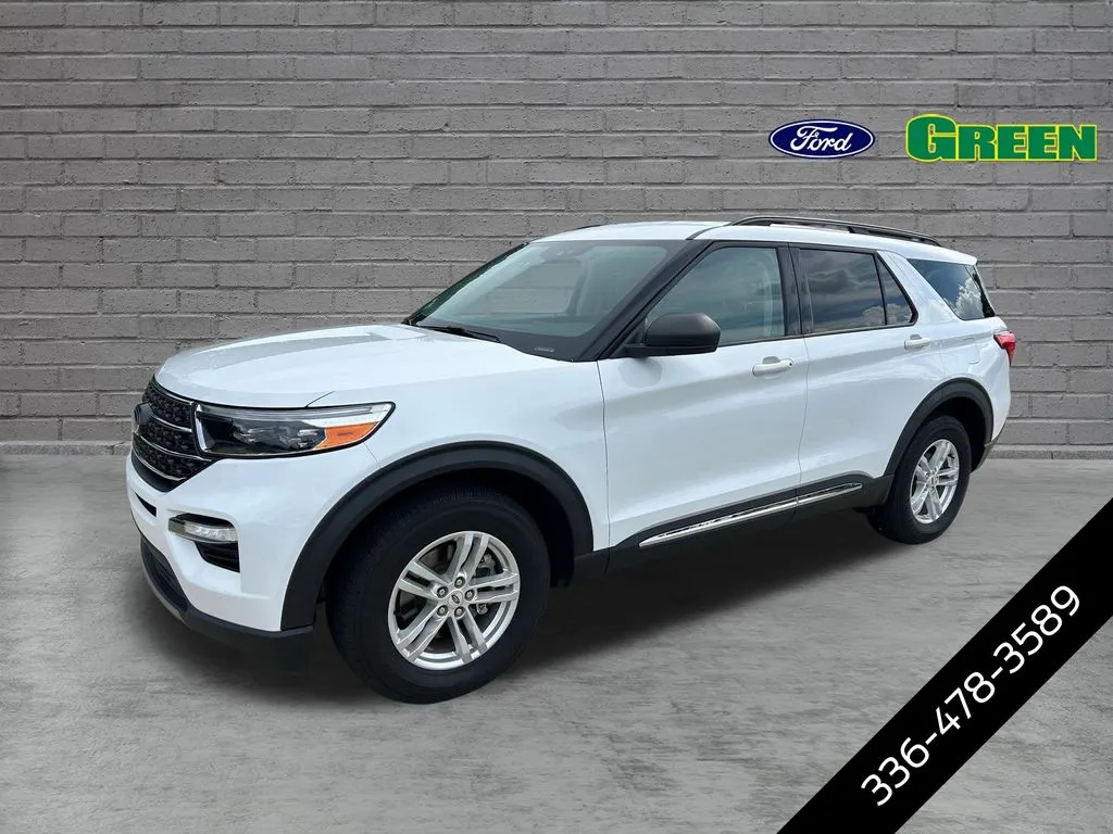 White 2023 Ford Explorer XLT for sale in Greensboro, NC